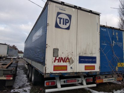 Бортовой полуприцеп Krone 411428 Бортовой полуприцеп Krone 411428